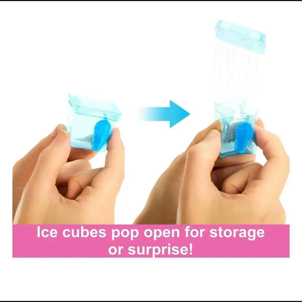 Barbie Pop Reveal Fruit Series Fruit Punch Doll, 8 Surprises Include Pet, Slime,